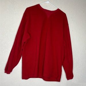 Faded Glory V-Neck Red Men's Sweater